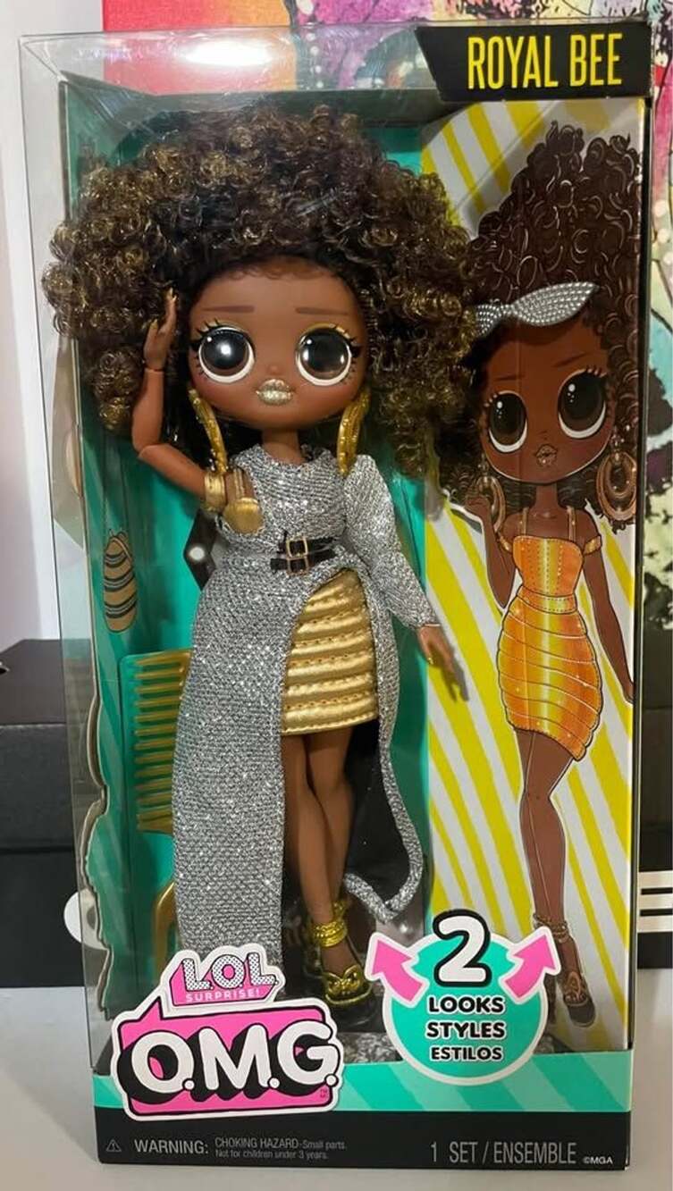 LOL Surprise OMG Royal Bee Fashion Doll is